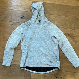 Men’s textured grey LuLu Lemon Hoodie